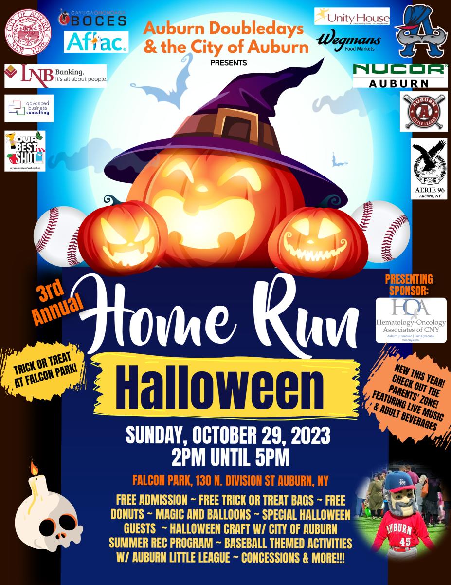 Homerum Halloween New Date is October 29, 2023 2-5 pm (poster)