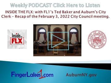 Inside the FLX weekly podcast, February 3, 2022 City Council Recap with City Clerk Chuck Mason
