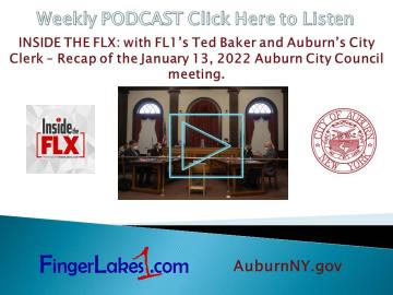 Inside the FLX weekly podcast, January 13, 2022 City Council Recap with City Clerk Chuck Mason