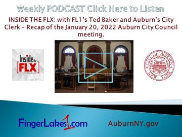 Inside the FLX weekly podcast, January 20, 2022 City Council Recap with City Clerk Chuck Mason