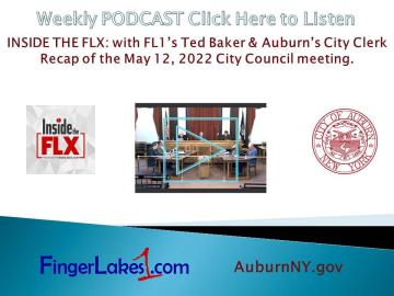Inside the FLX weekly podcast, May 12, 2022 City Council Recap with City Clerk Chuck Mason
