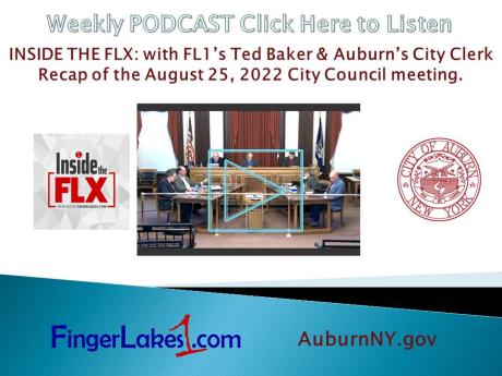 Inside the FLX weekly podcast, City Council Recap for August 25, 2022 with City Clerk Chuck Mason