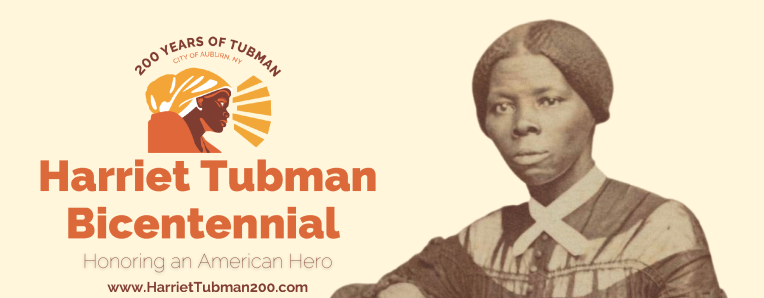 Harriet Tubman Bicentennial Logo 2022