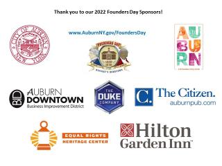 2022 Founders Day Sponsors