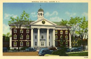 Picture of Historic Postcard of Memorial City Hall
