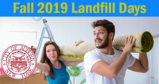 Fall 2019 Landfill Days Image