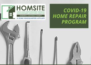 COVID-19 Home Repair Program graphic