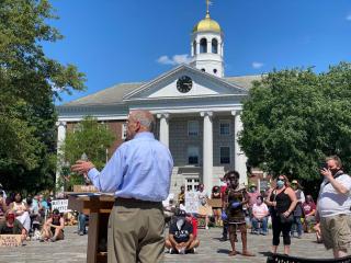 Mayor Quill Speaks at Social Justice Rally June 6, 2020