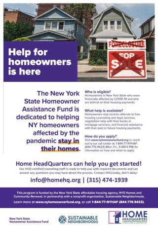NYS Home Assistance Program