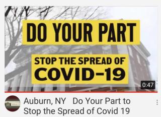 Do your part to stop the spread of COVID-19