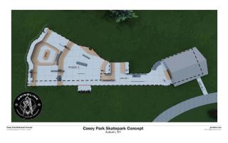 Casey Park Skatepark 2023