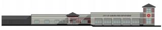 City of Auburn Architectural Drawing of the Proposed Design of the future Public Safety Building
