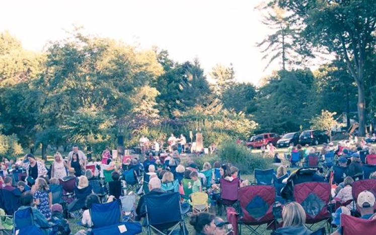Summer Concert At Hoopes Park