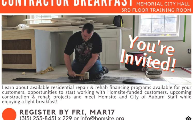 Homsite Contractor Breakfast 2023