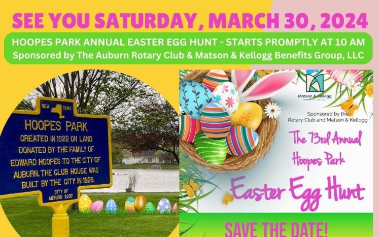 Hoopes Park Annual Easter Egg Hunt