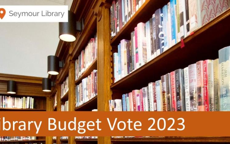 Seymour Public Library Budget Vote 2023