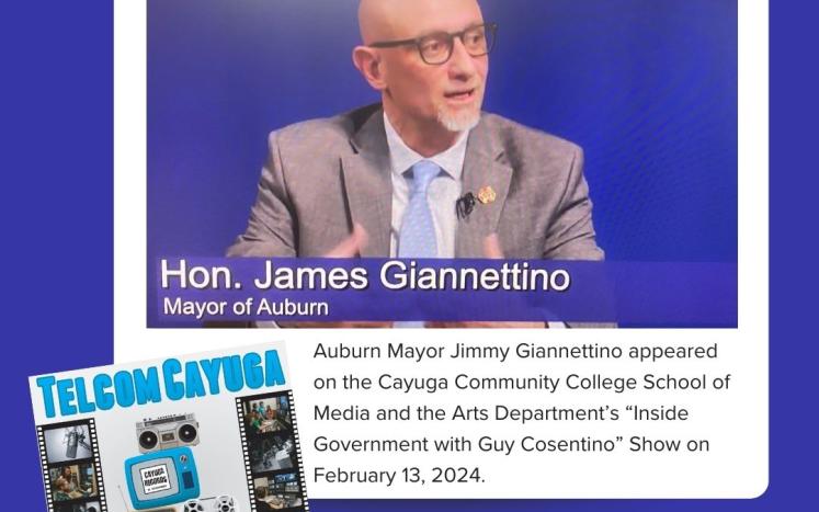 Mayor Giannettino on "Inside Government"