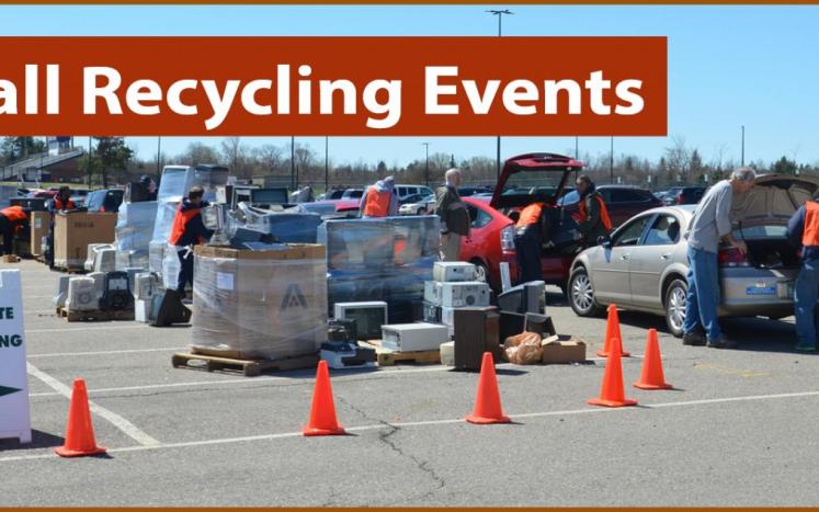 Fall 2019 Recycling Events